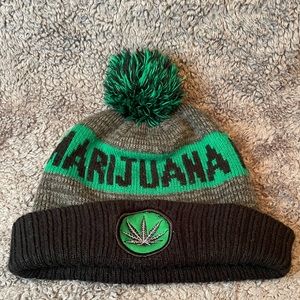 Vintage Weed Leaf Beanie